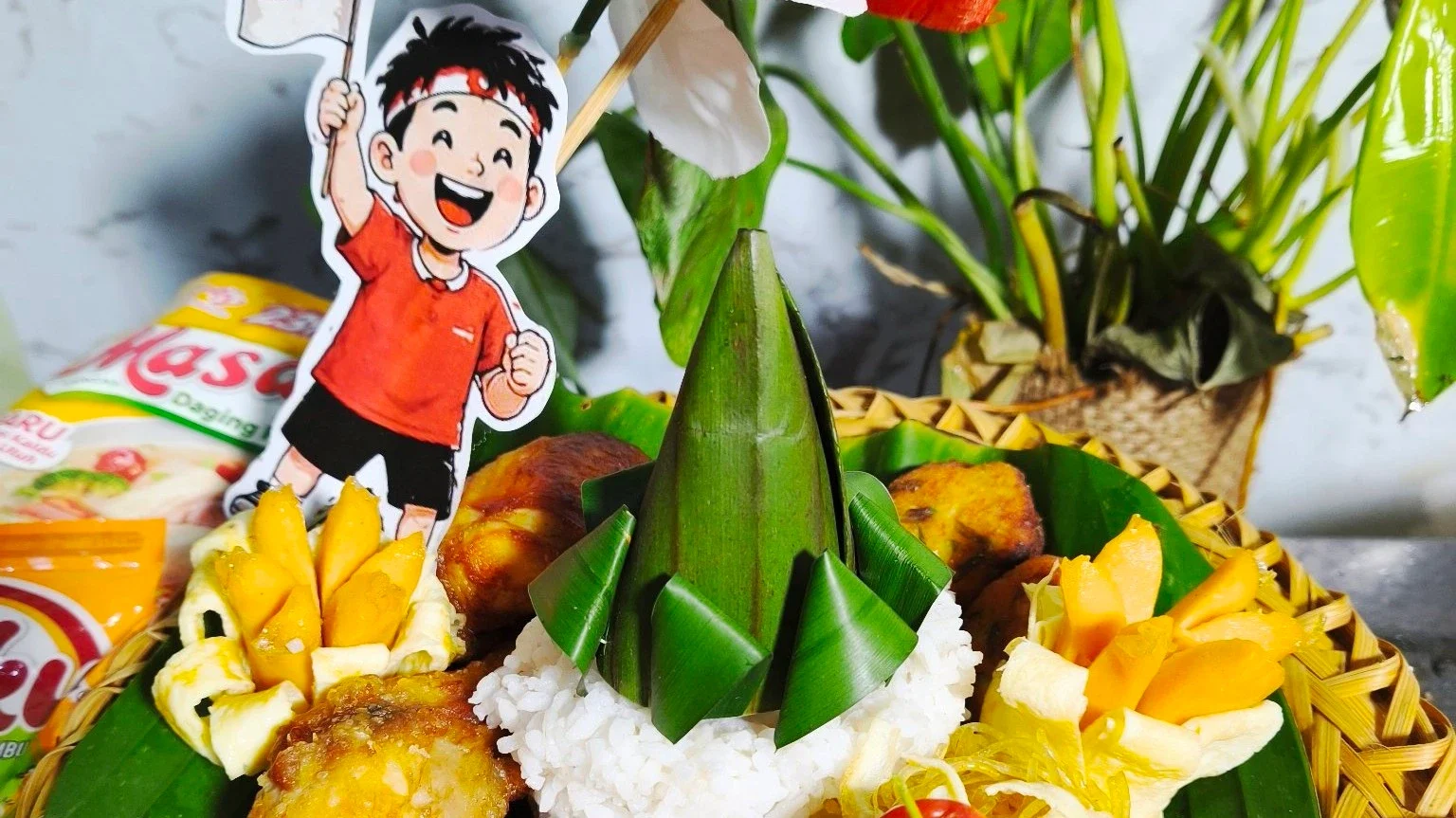 Tumpeng Mini Merdeka Negriku #PestaRasaMerdeka