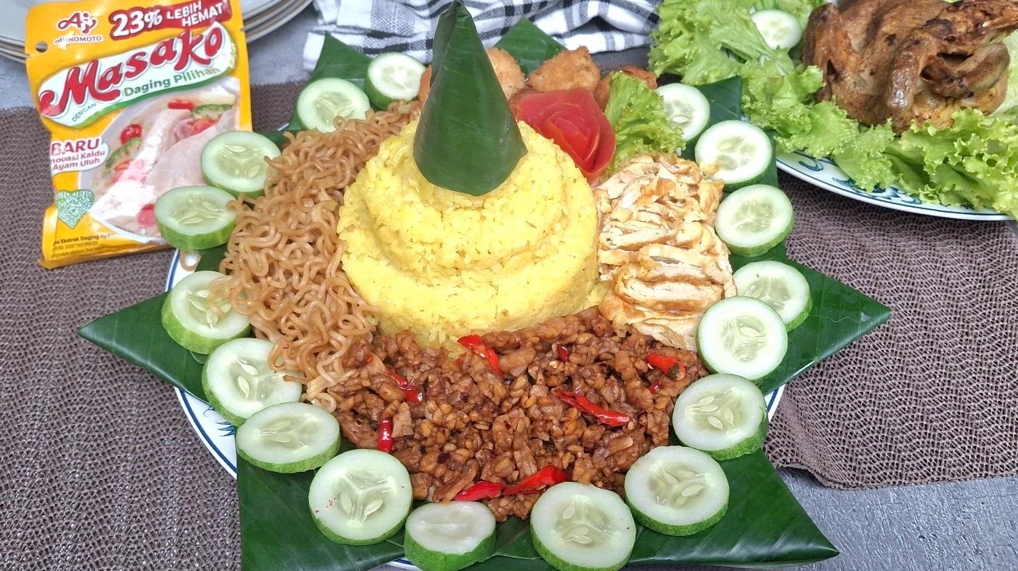 Tumpeng Nasi Kuning  #nasikuning