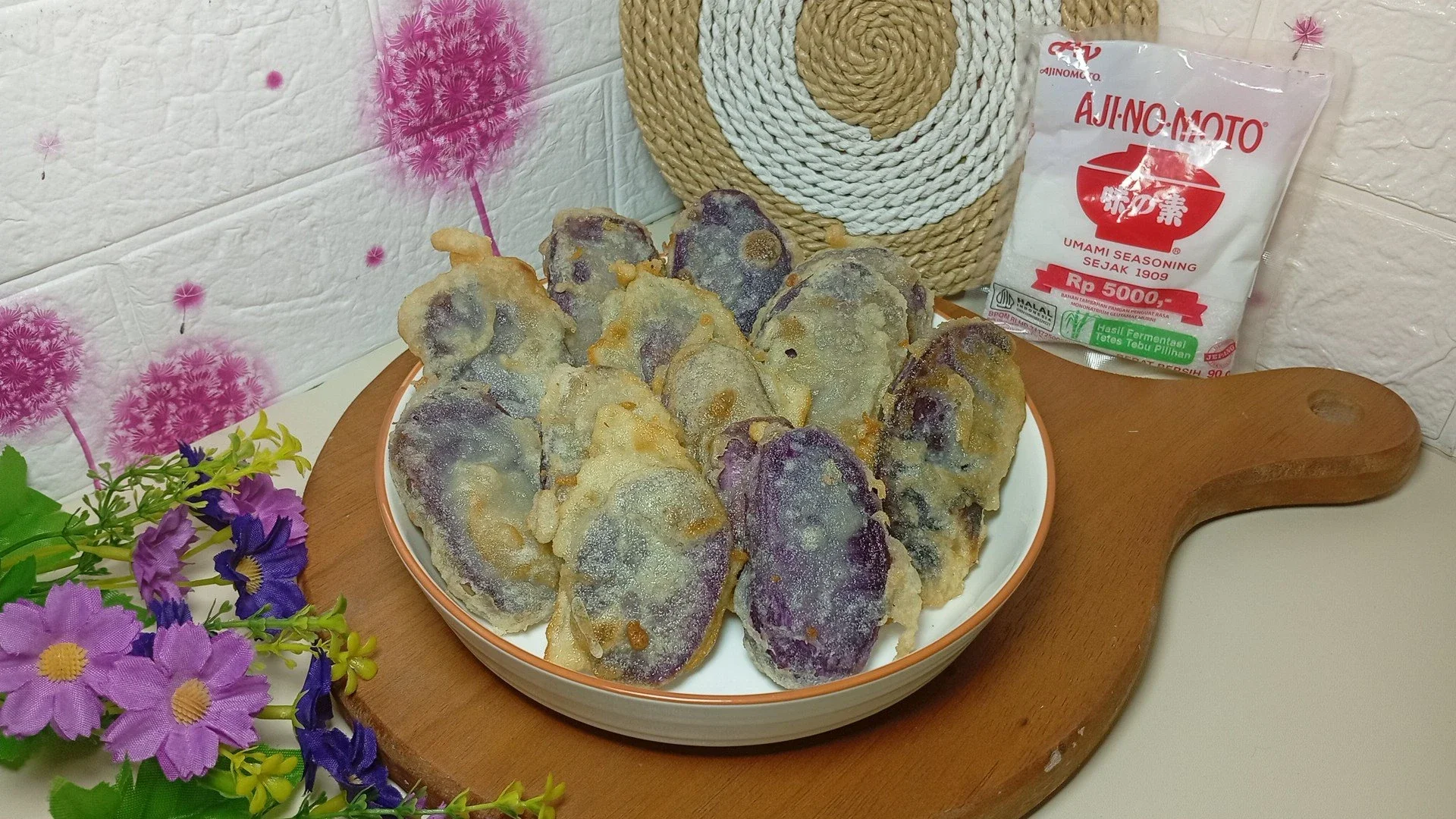 Ubi Ungu Goreng ala Ajinomoto 