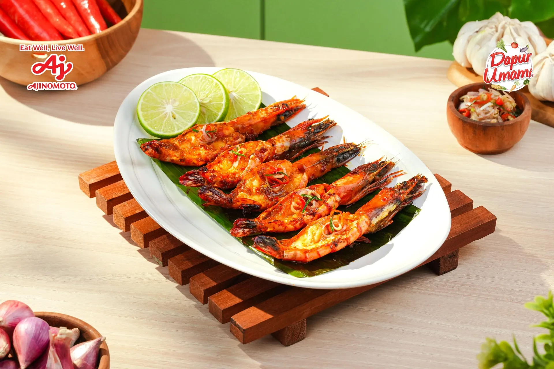 Udang Bakar Jimbaran ala AJINOMOTO® Terasi Udang
