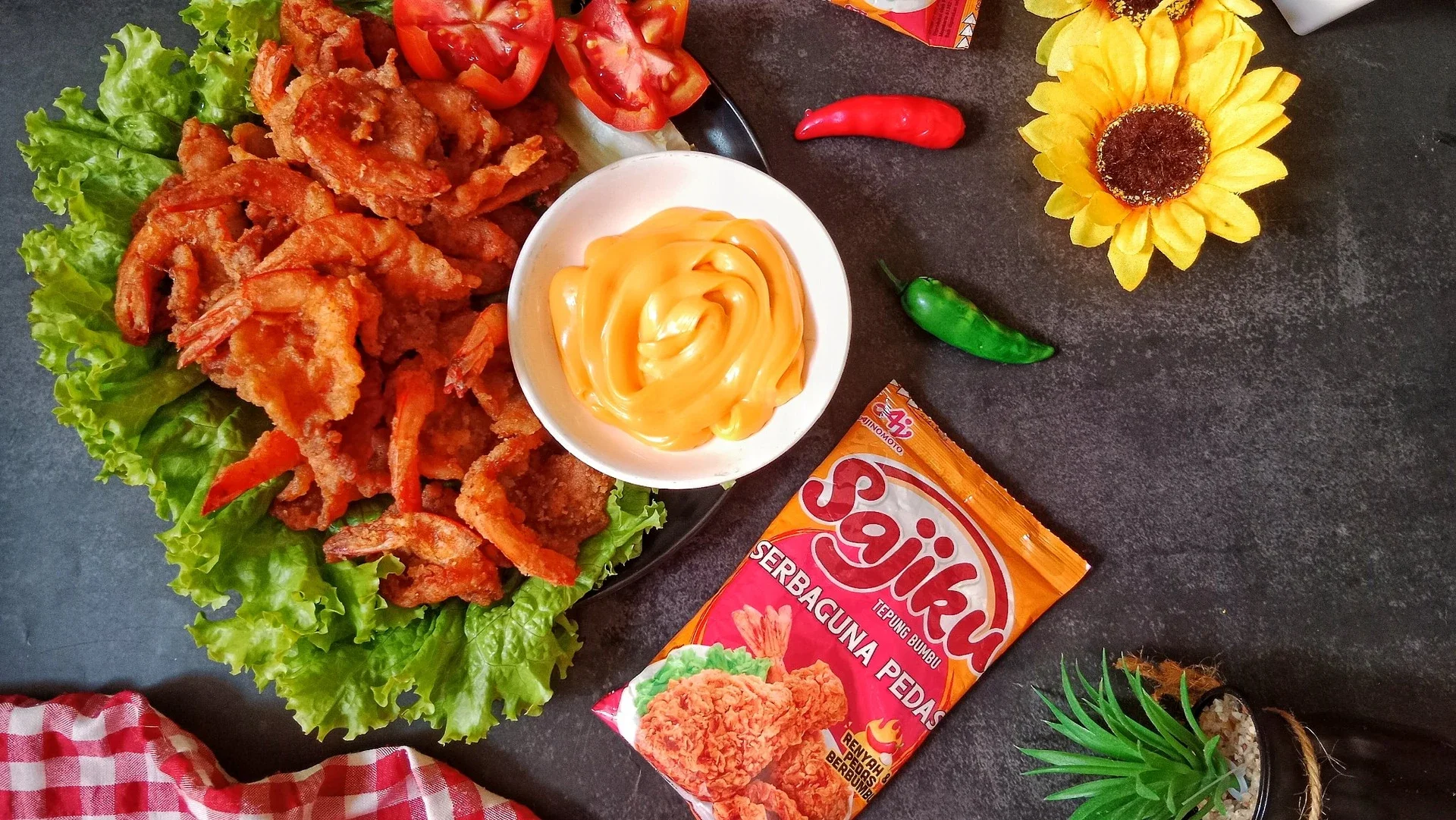 Udang Geprek Pedas Ala Sajiku #SajikuLezatMeresapSampaiDalam
