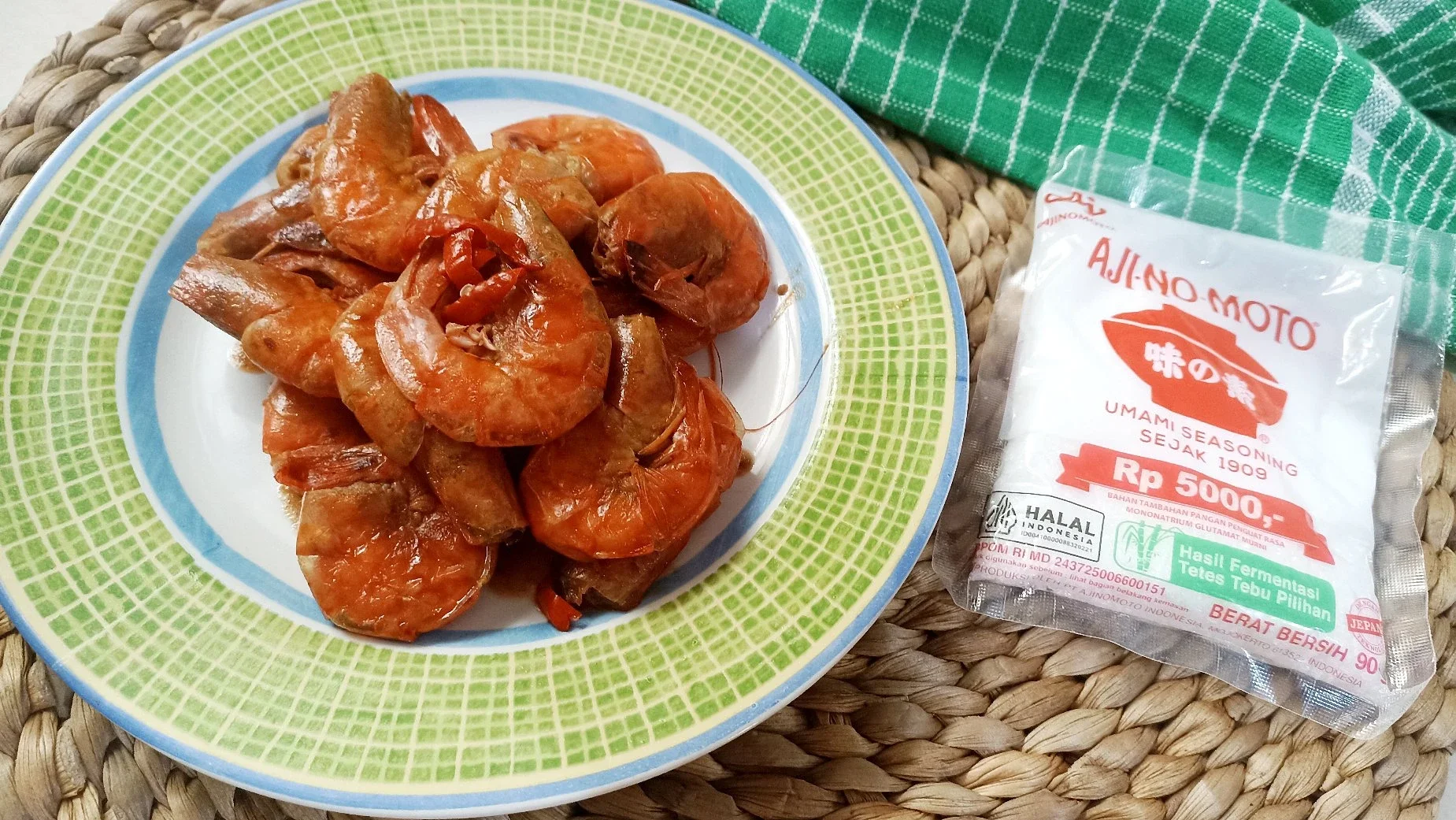 Udang Goreng Asem