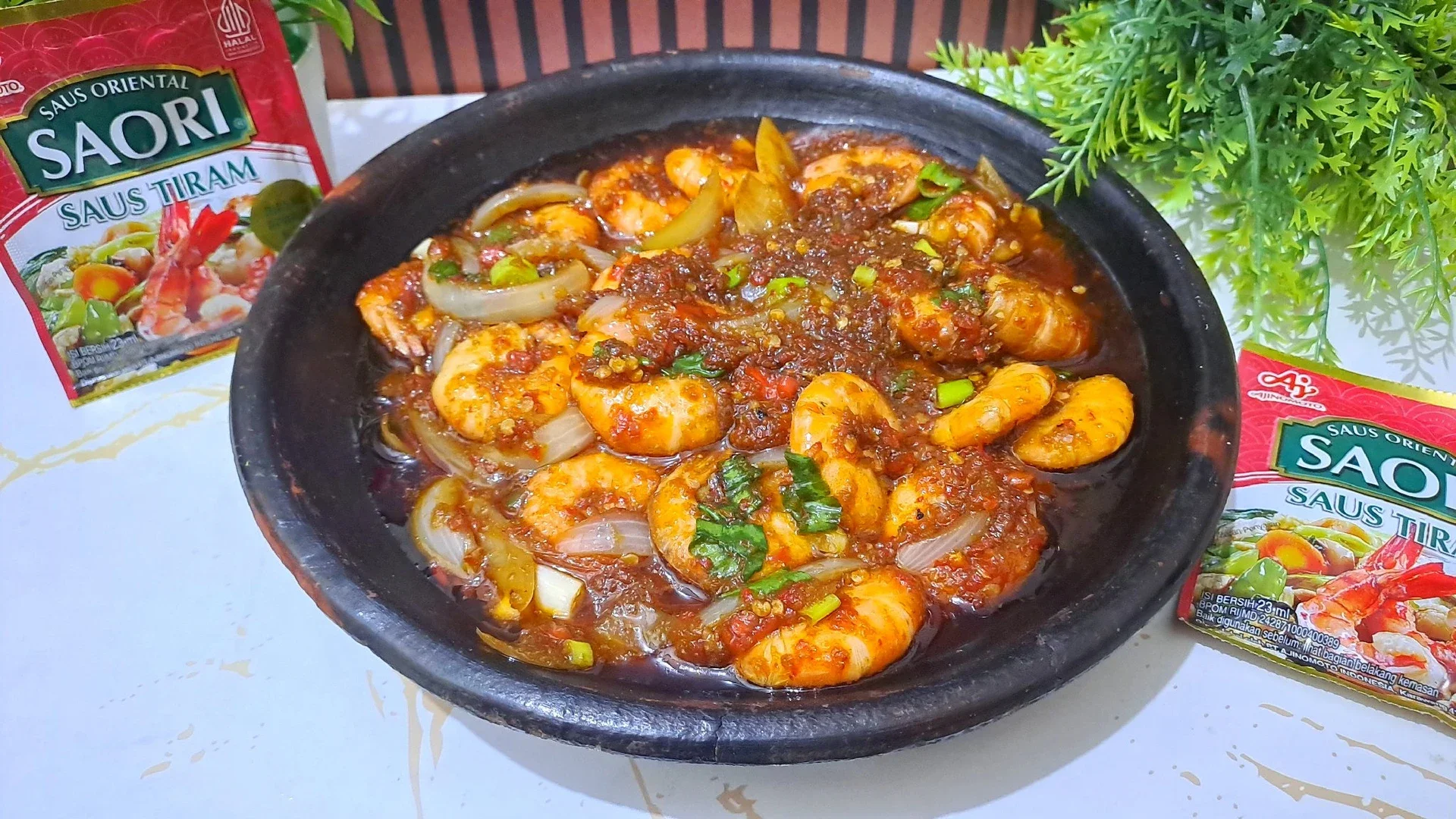 Udang Kecap Pedas