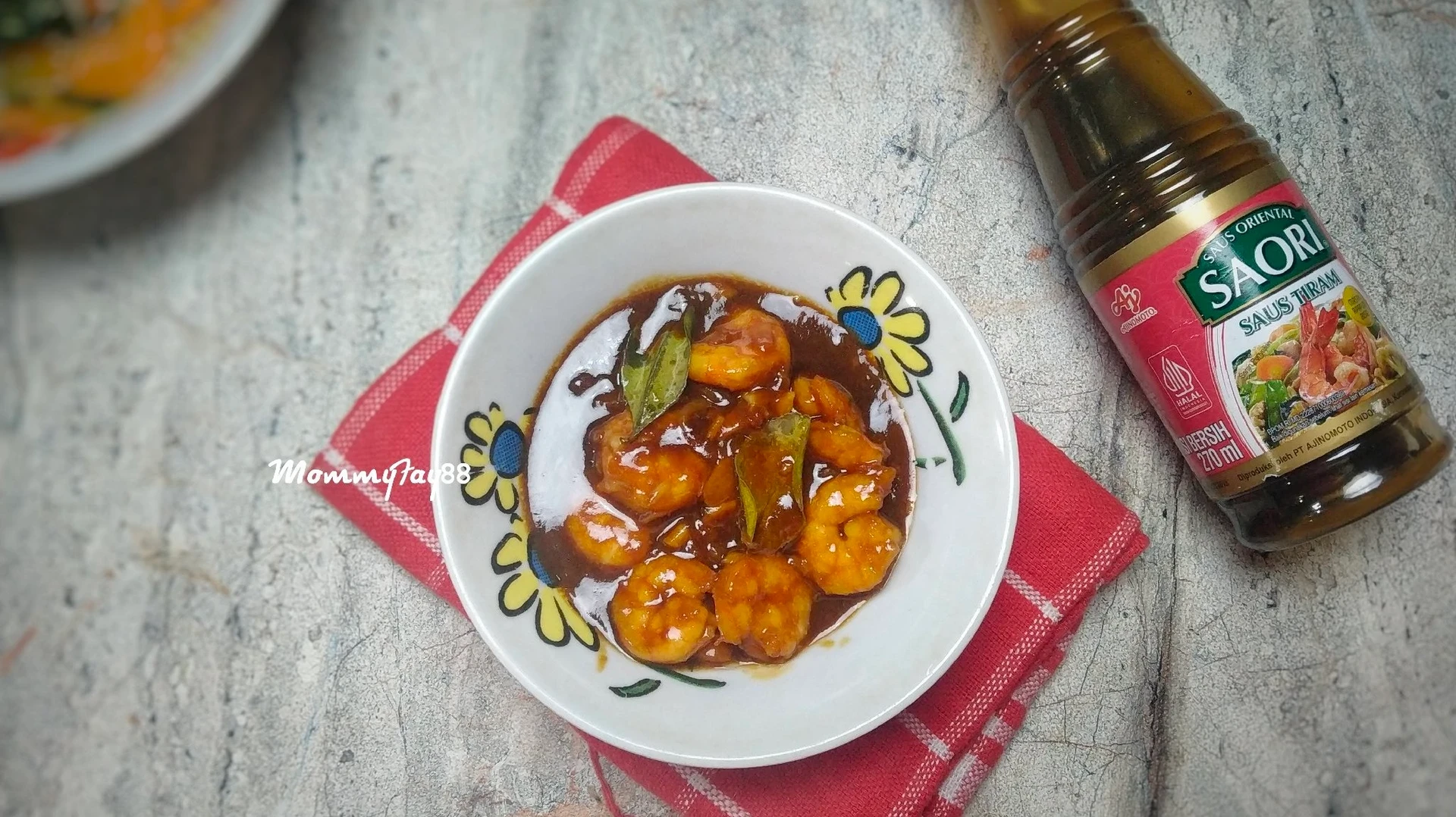 Udang Kecap Saus Tiram
