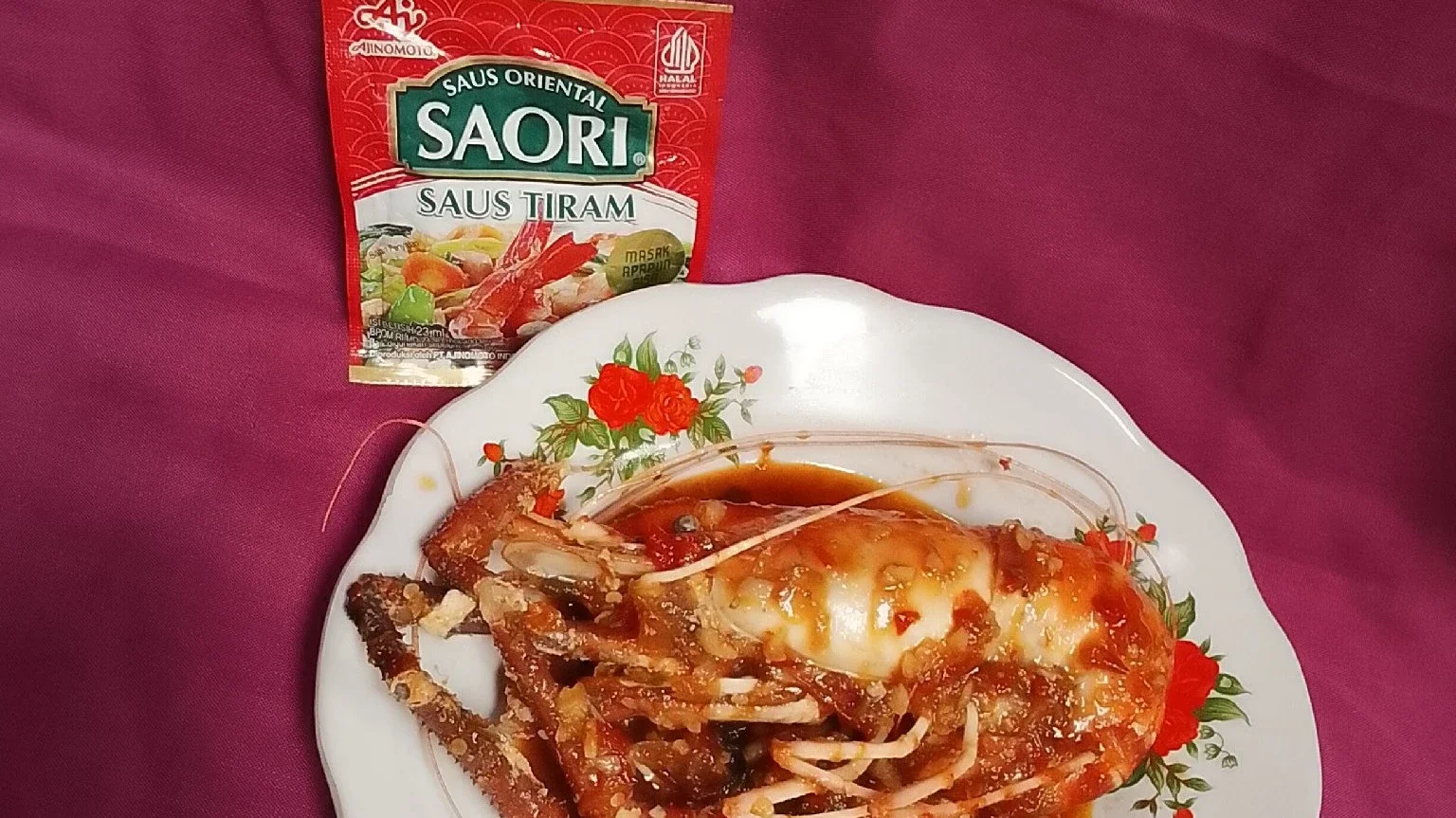 udang kuah saus tiram