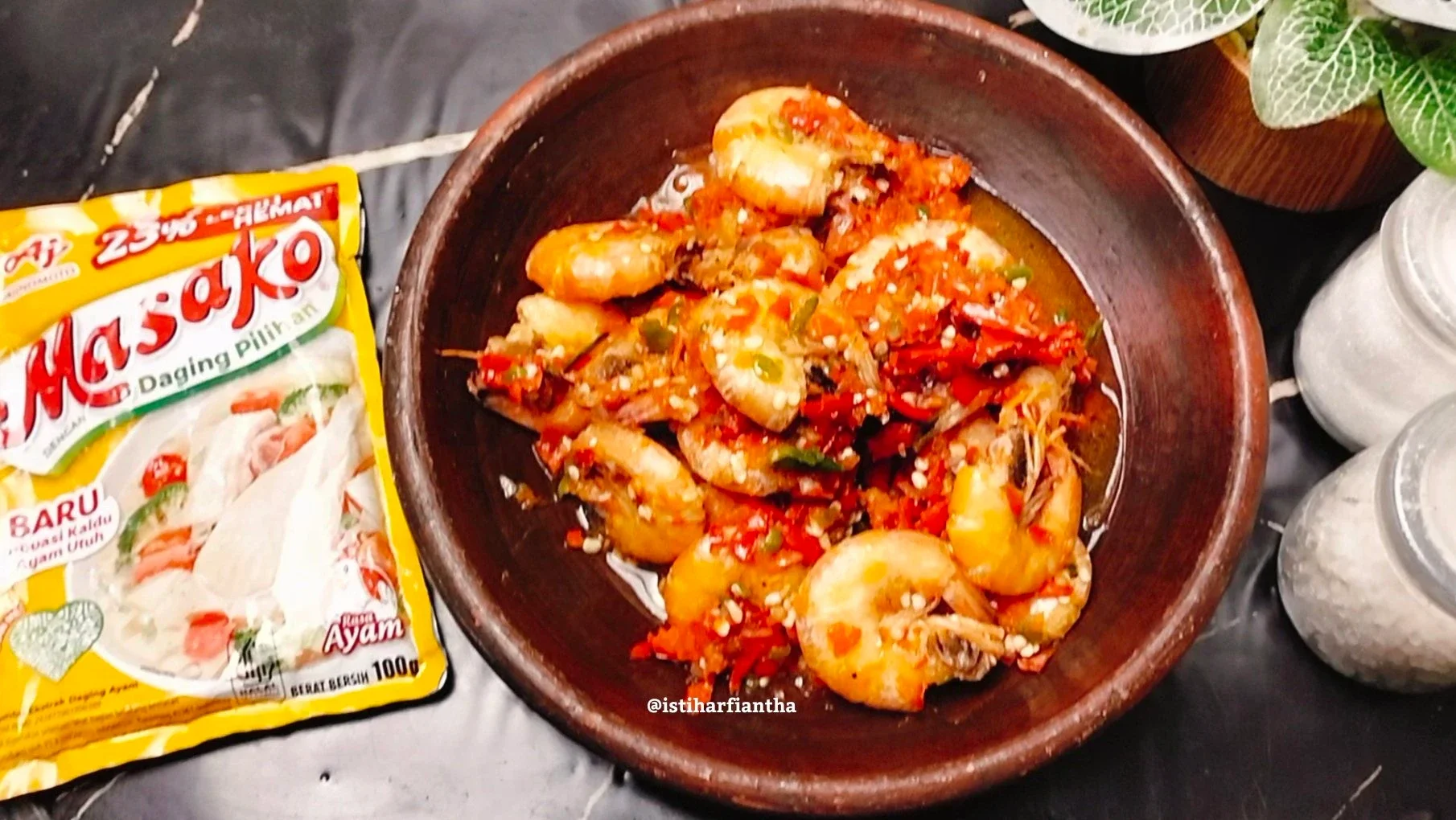 Udang Pedas Chili Padi ala MASAKO®