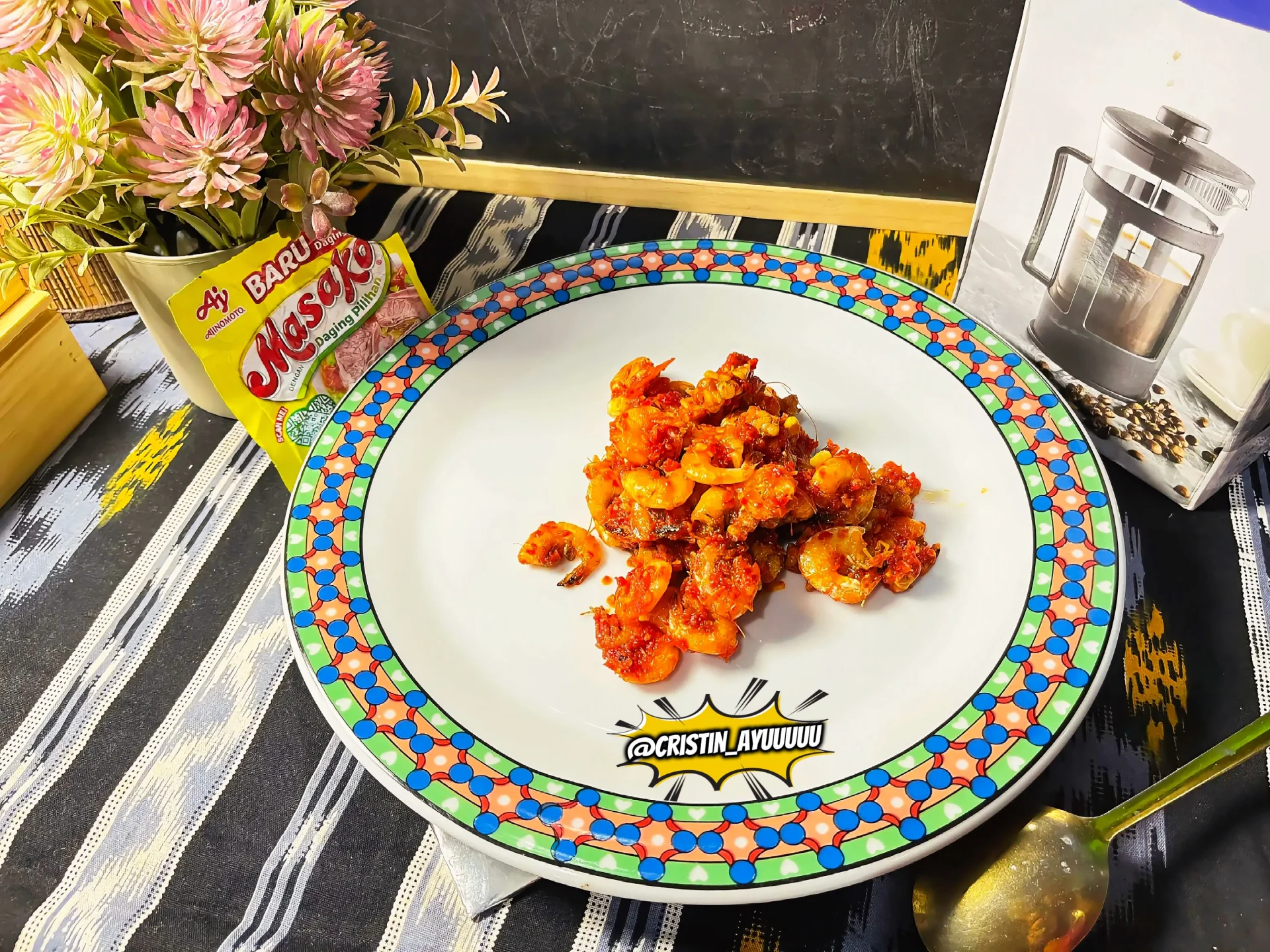 Udang sambal balado
