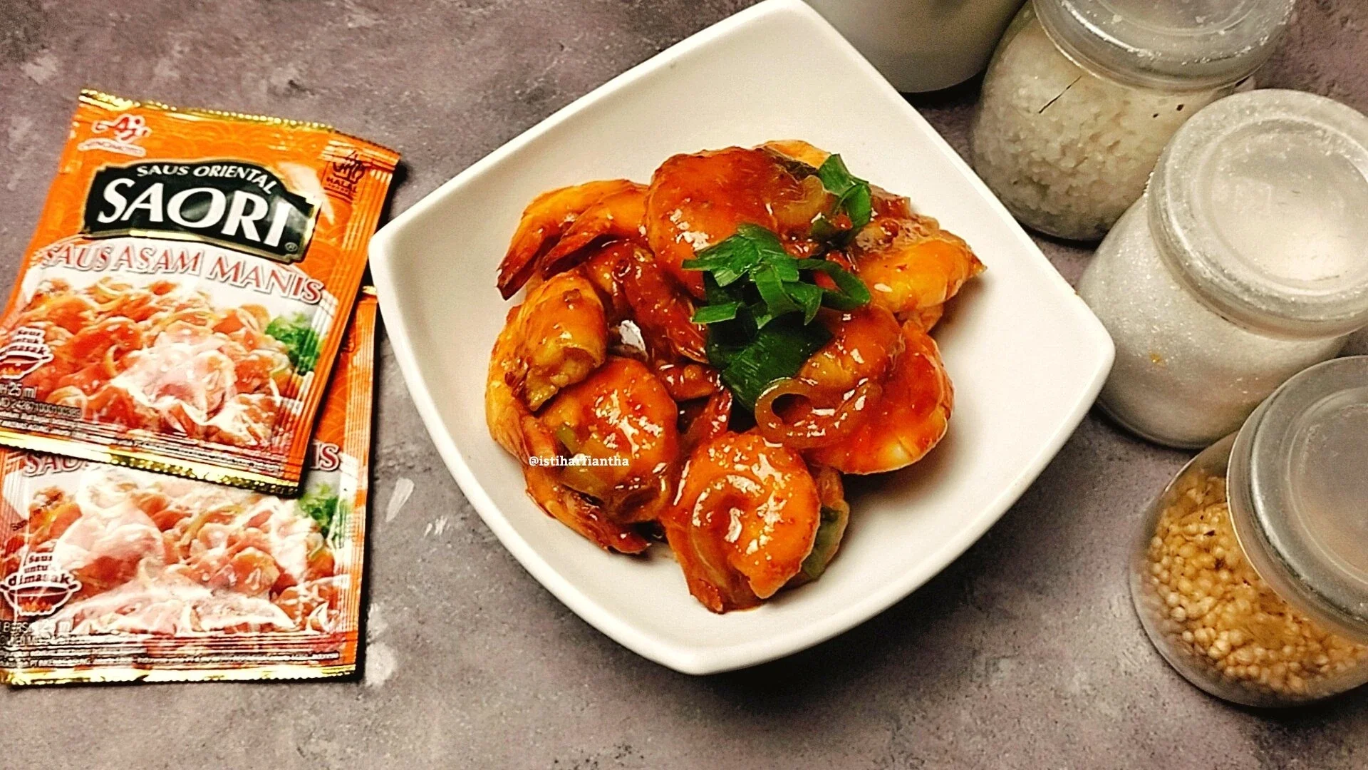 Udang Saus Asam Manis ala SAORI®