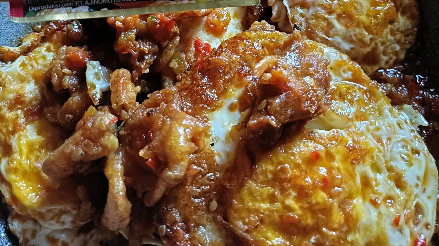 Udang Telur saus tiram 