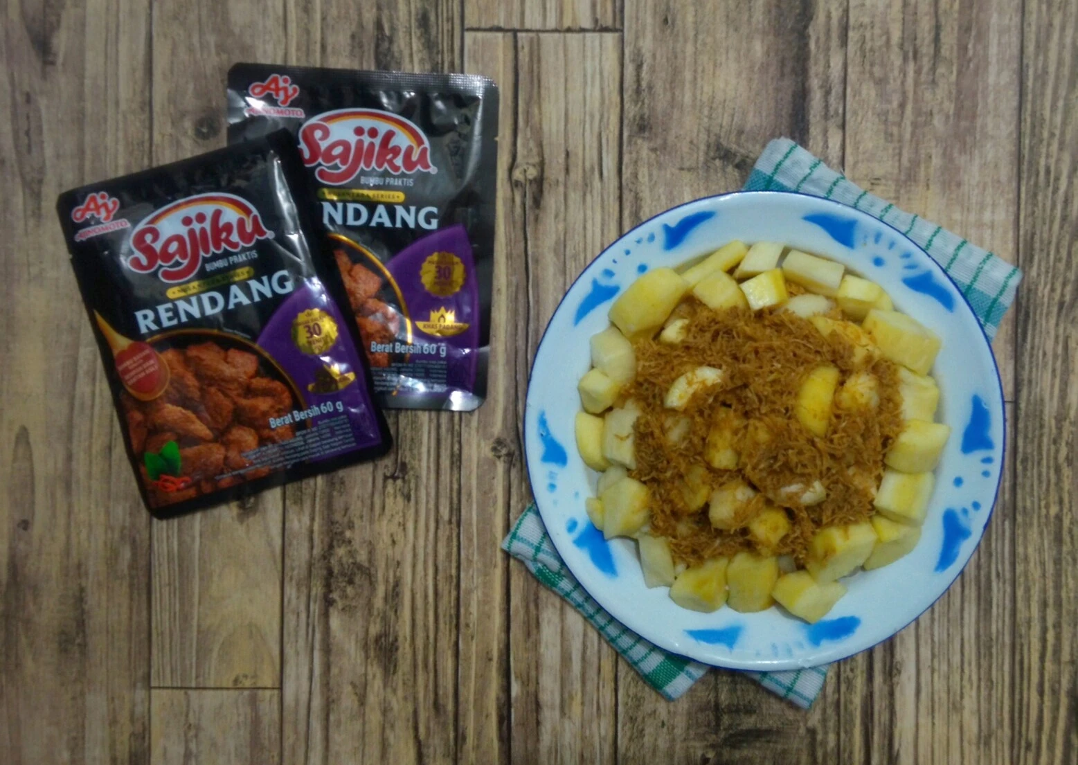 Urab Sampeu Bumbu Rendang