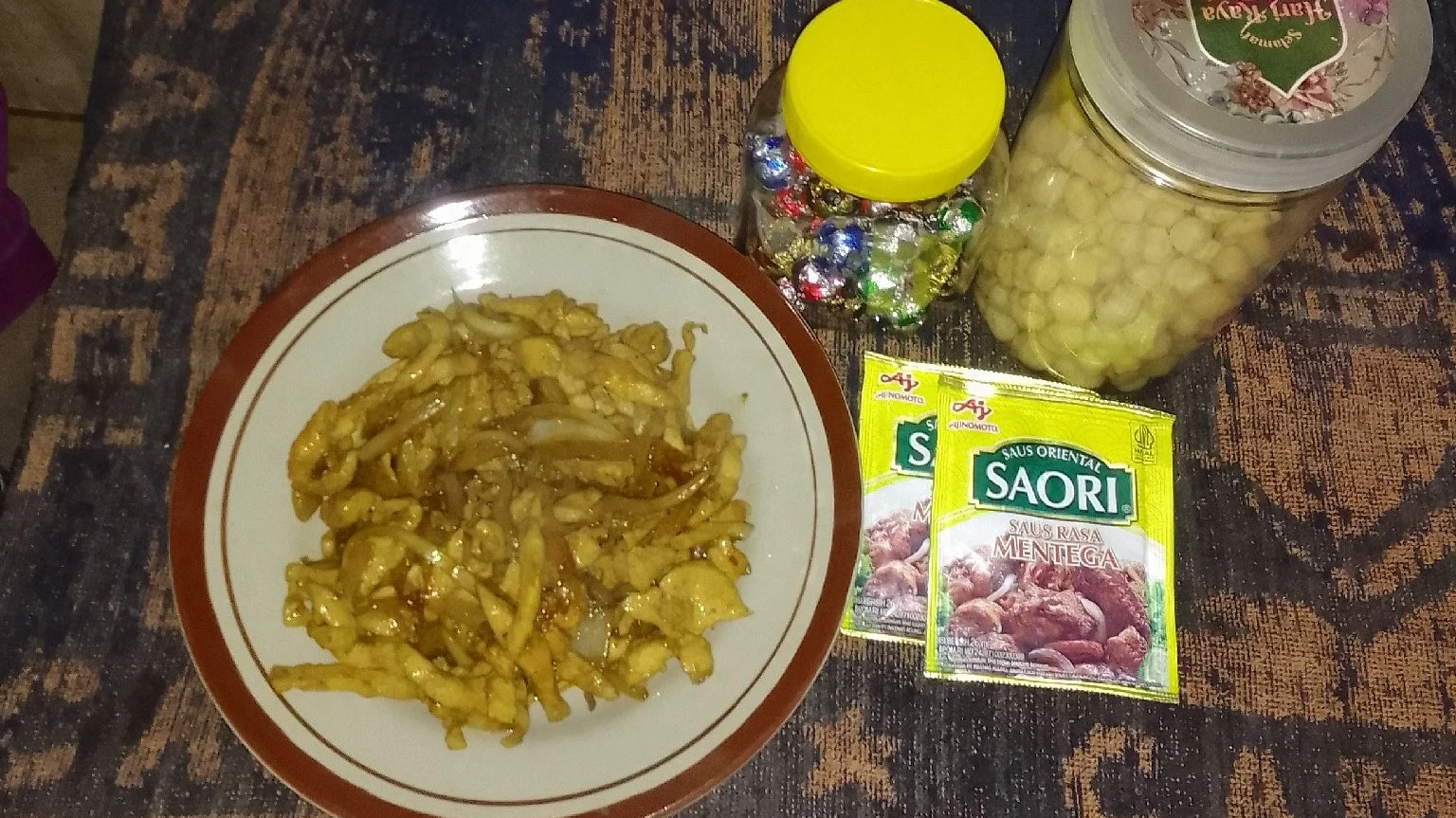 urak Arik ayam pilet ala saori