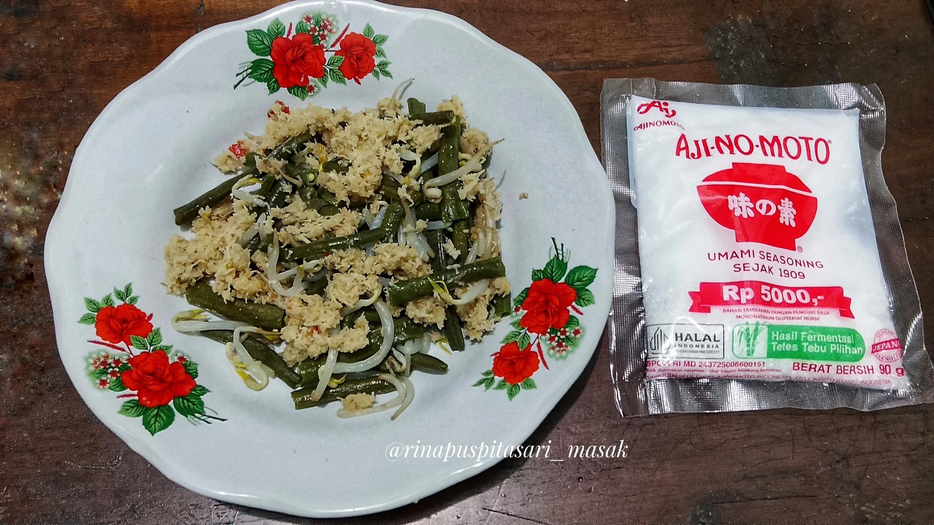 Urap Kacang Panjang Tauge ala AJI-NO-MOTO®