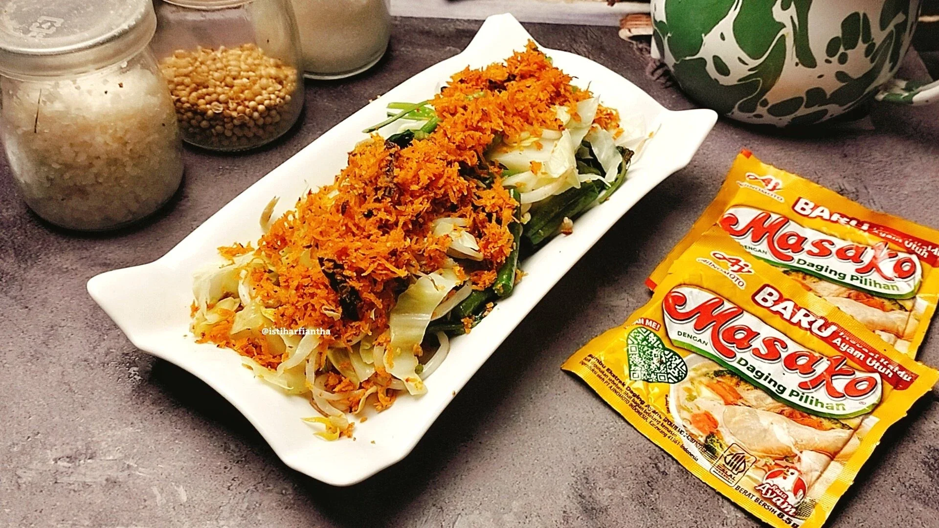 Urap Kol Kangkung