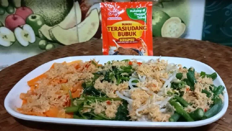 Urap Sayur Ala AJINOMOTO® Terasi Udang #NikmatTanpaDrama