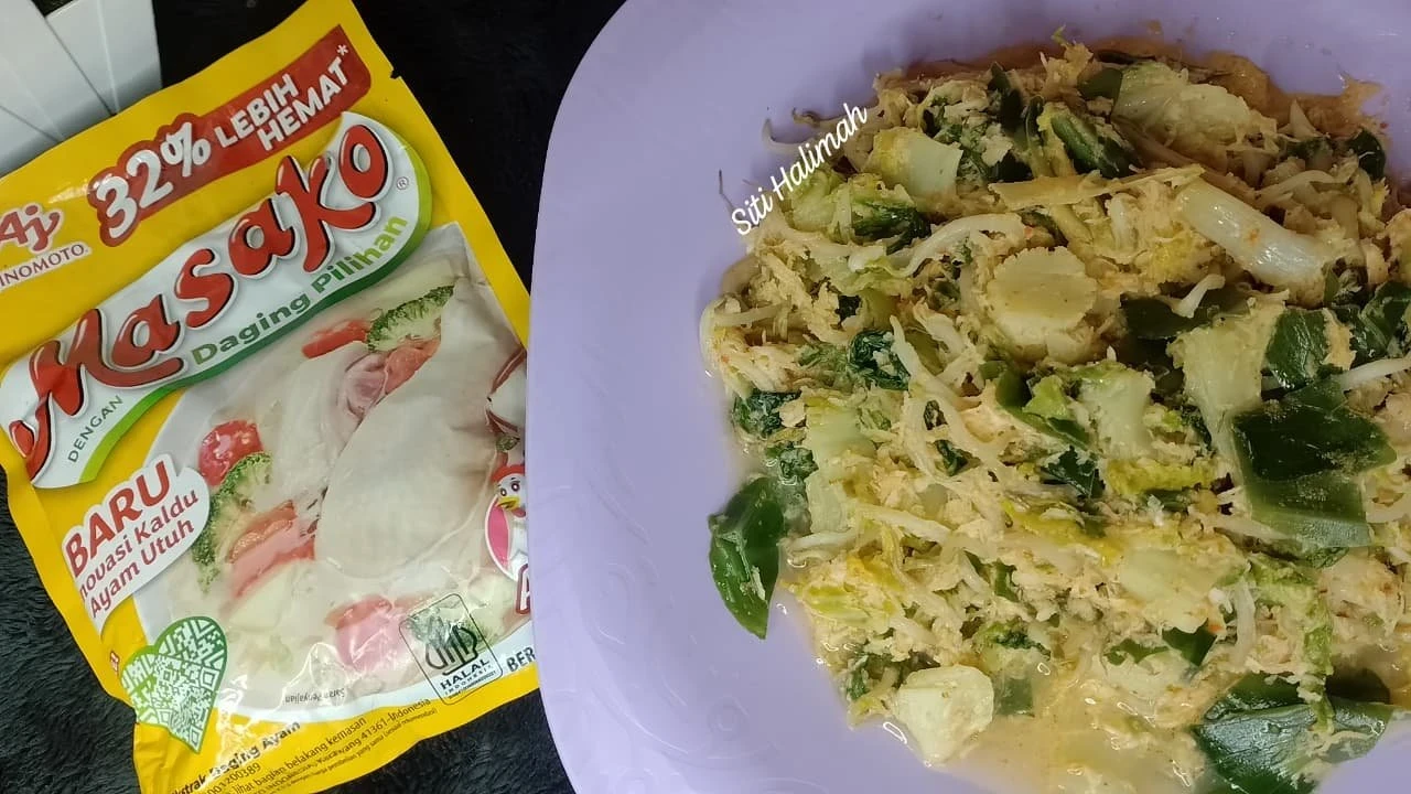 Urap Sayur Daun Kencur 