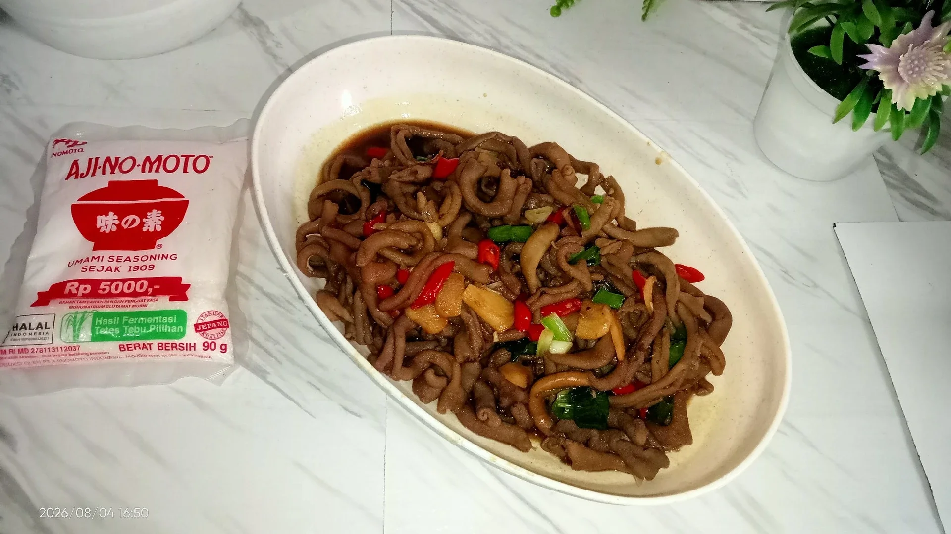 Usus Ayam Ajinomoto 