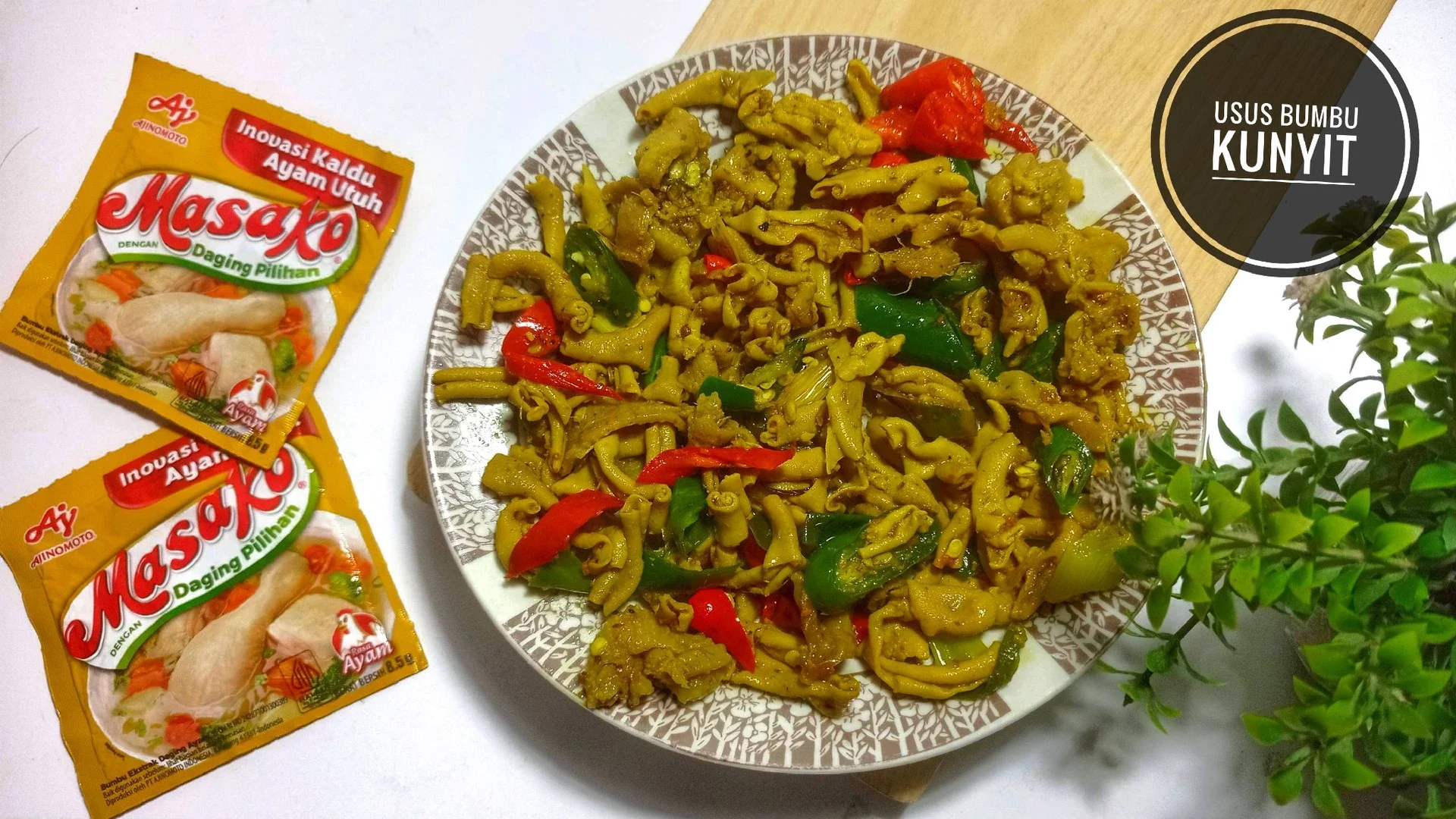 Usus bumbu kunyit 