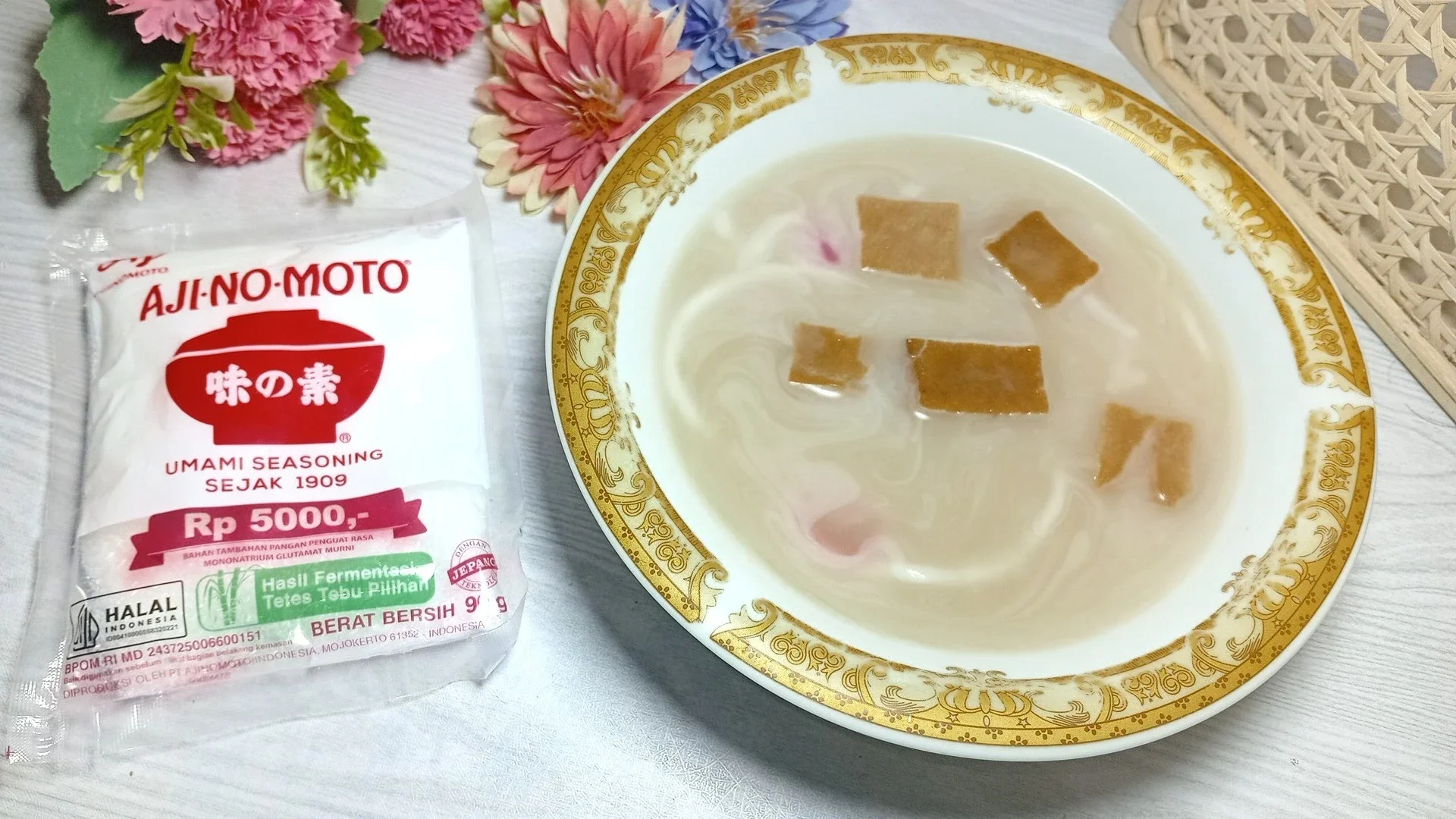 Wedang Bajigur ala Ajinomoto 
