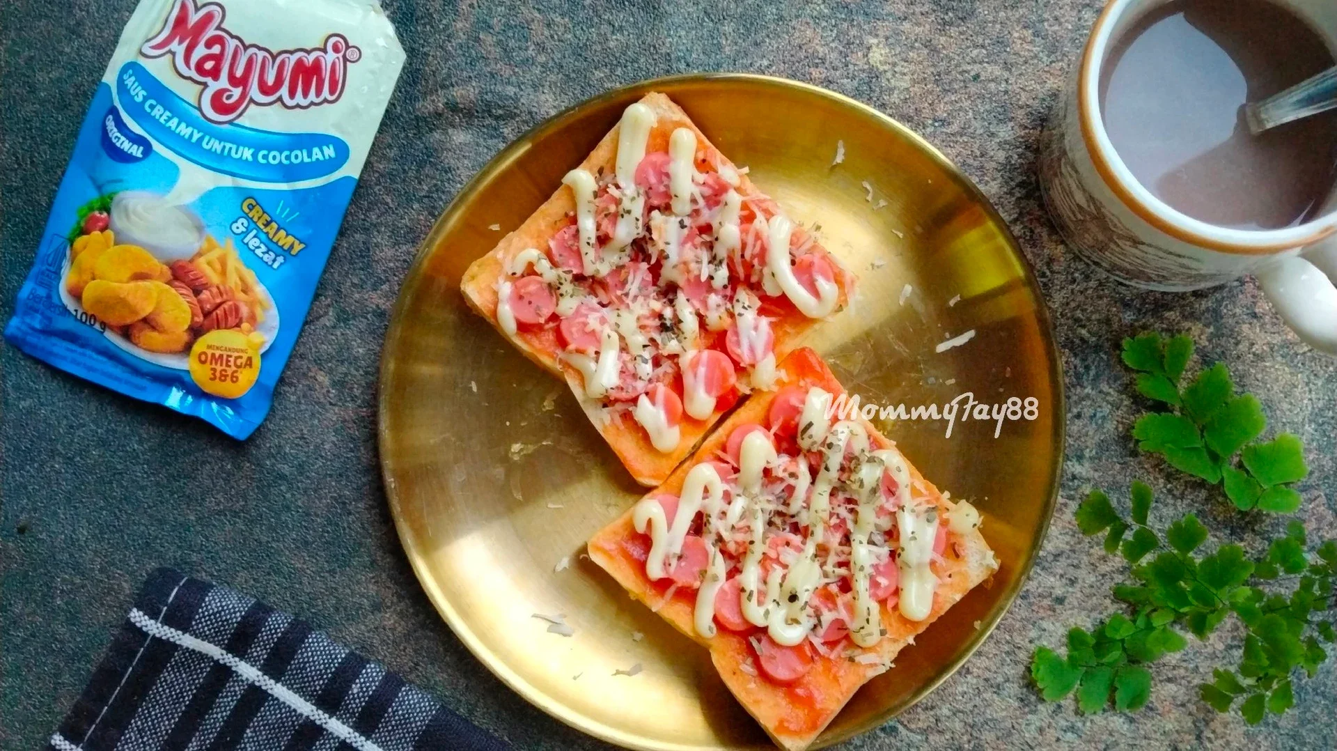 White Bread Pizza