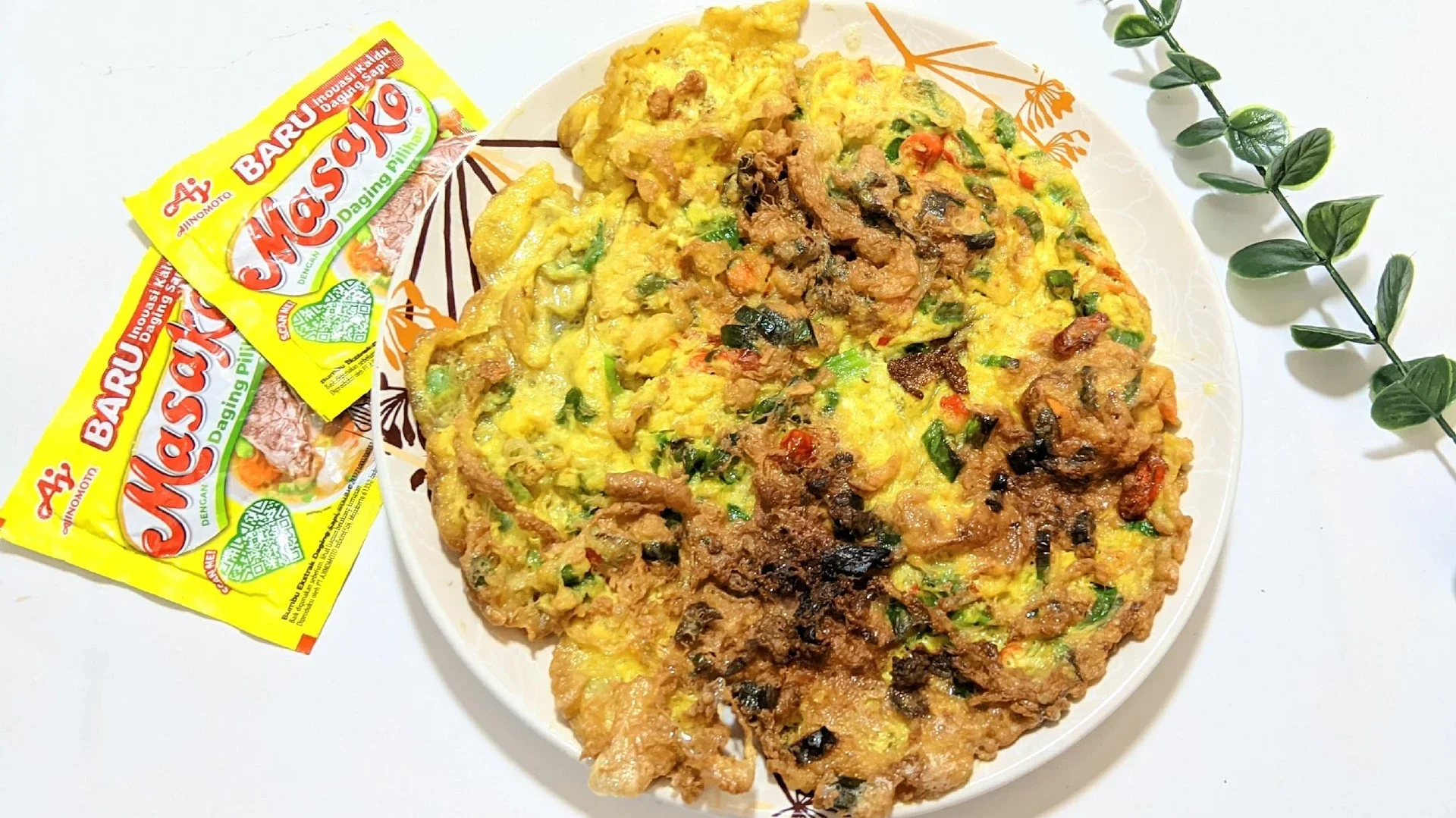 Telur Dadar Bumbu Kunyit