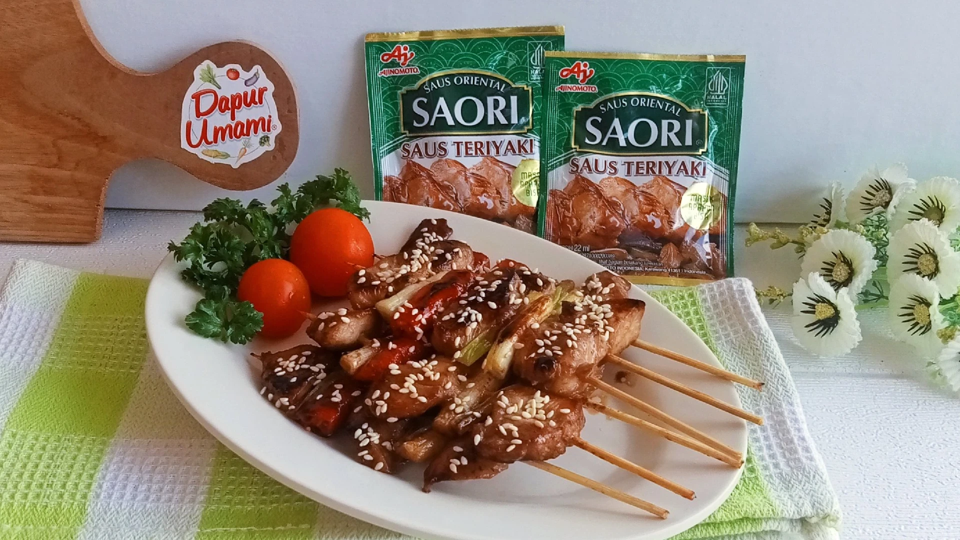 Yakitori ala Saori. 