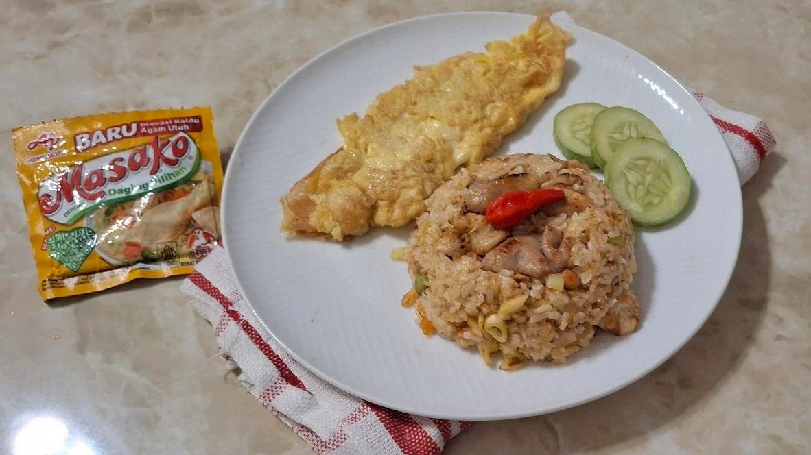 Nasi Mentega Ayam ala Masako
